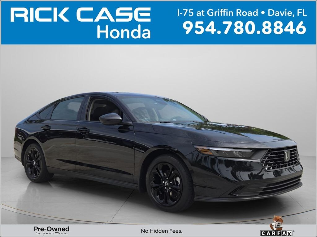 Certified 2025 Honda Accord SE Sedan