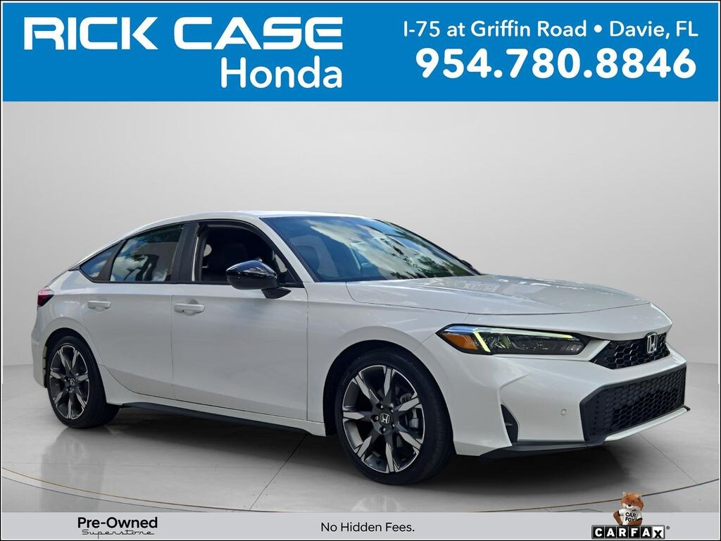 Certified 2025 Honda Civic Hybrid Sport Touring Hatchback