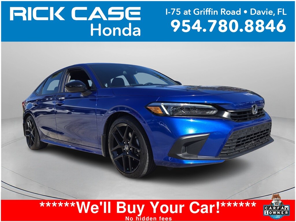 Certified 2024 Honda Civic Sport Sedan