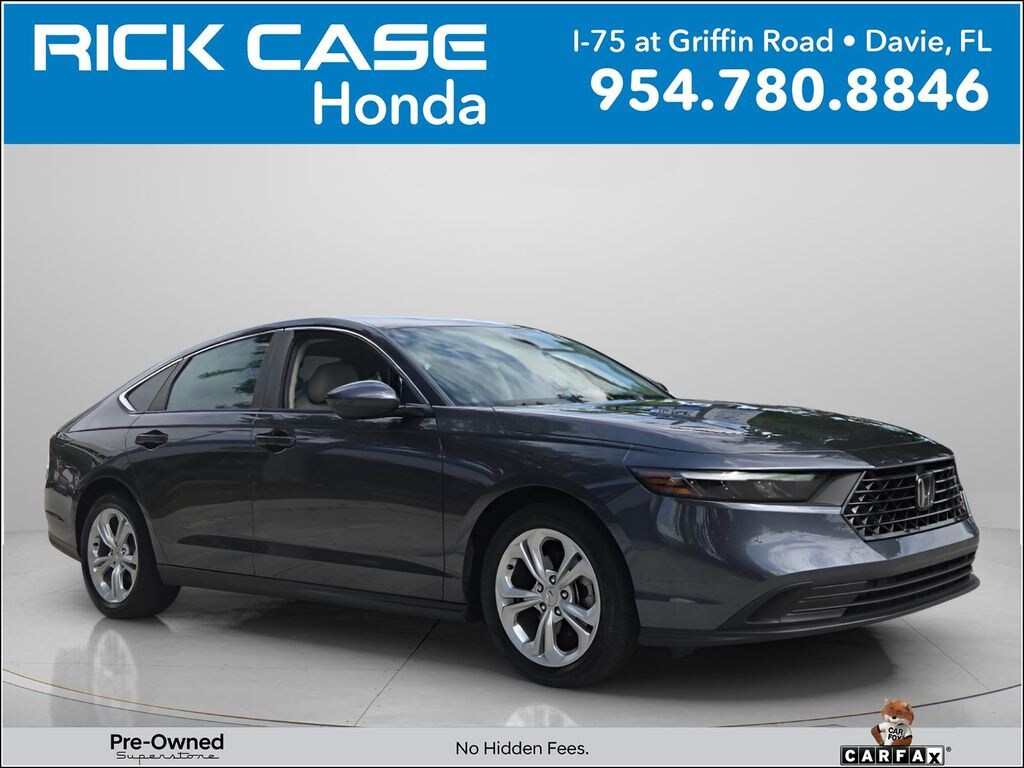 Used 2024 Honda Accord LX Sedan