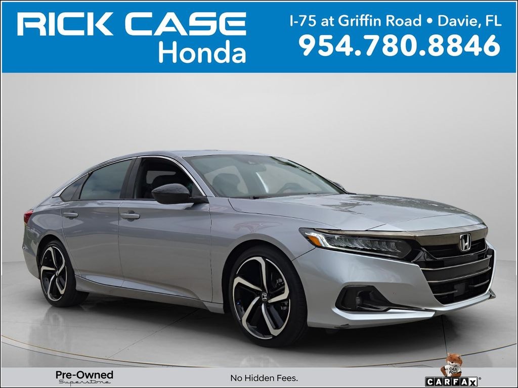 Used 2022 Honda Accord Sport Sedan