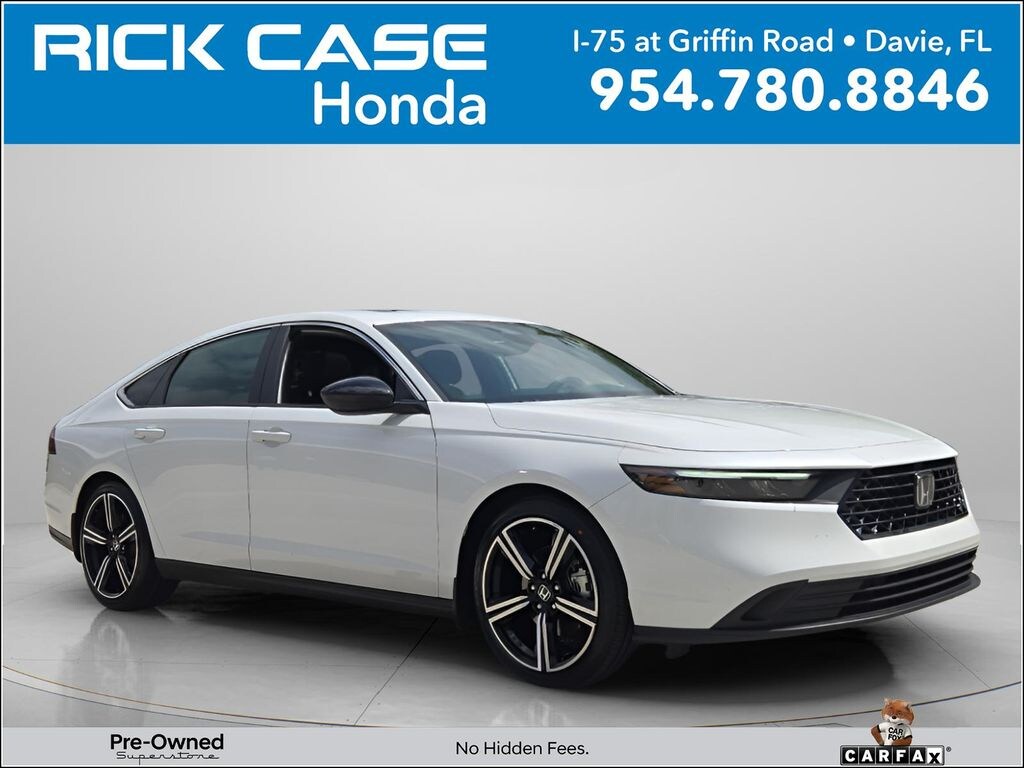 Used 2025 Honda Accord Hybrid Sport Sedan