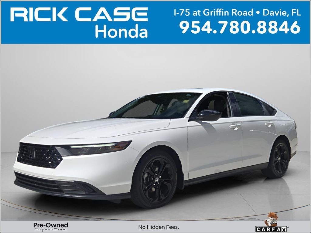 Certified 2025 Honda Accord SE Sedan
