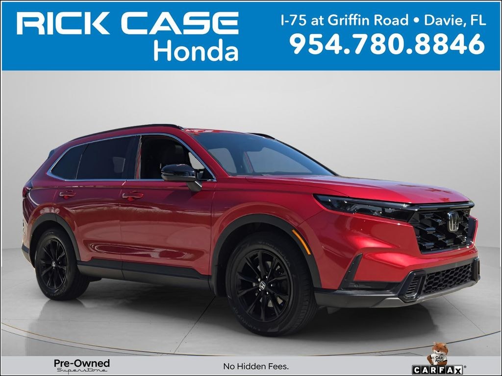Certified 2024 Honda CR-V Hybrid Sport-L SUV