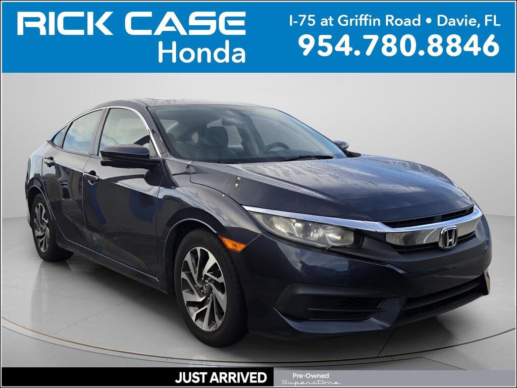 Used 2016 Honda Civic EX Sedan