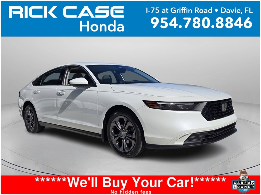 Certified 2023 Honda Accord EX Sedan