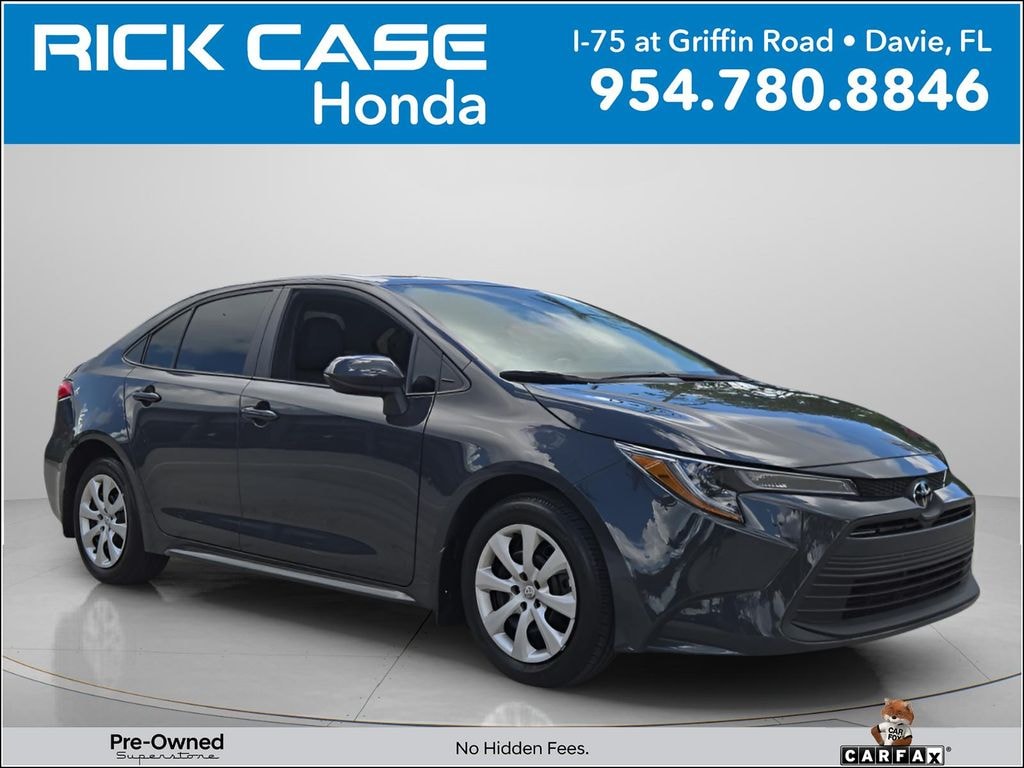 Used 2025 Toyota Corolla LE Sedan