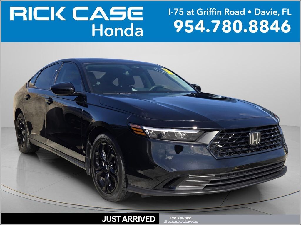 Used 2025 Honda Accord SE Sedan