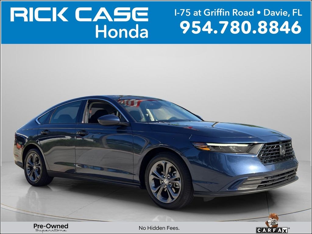 Certified 2024 Honda Accord EX Sedan