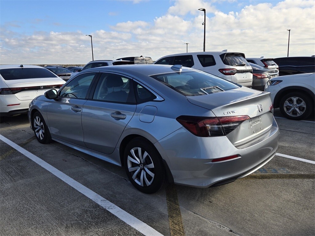 Certified 2025 Honda Civic LX Sedan