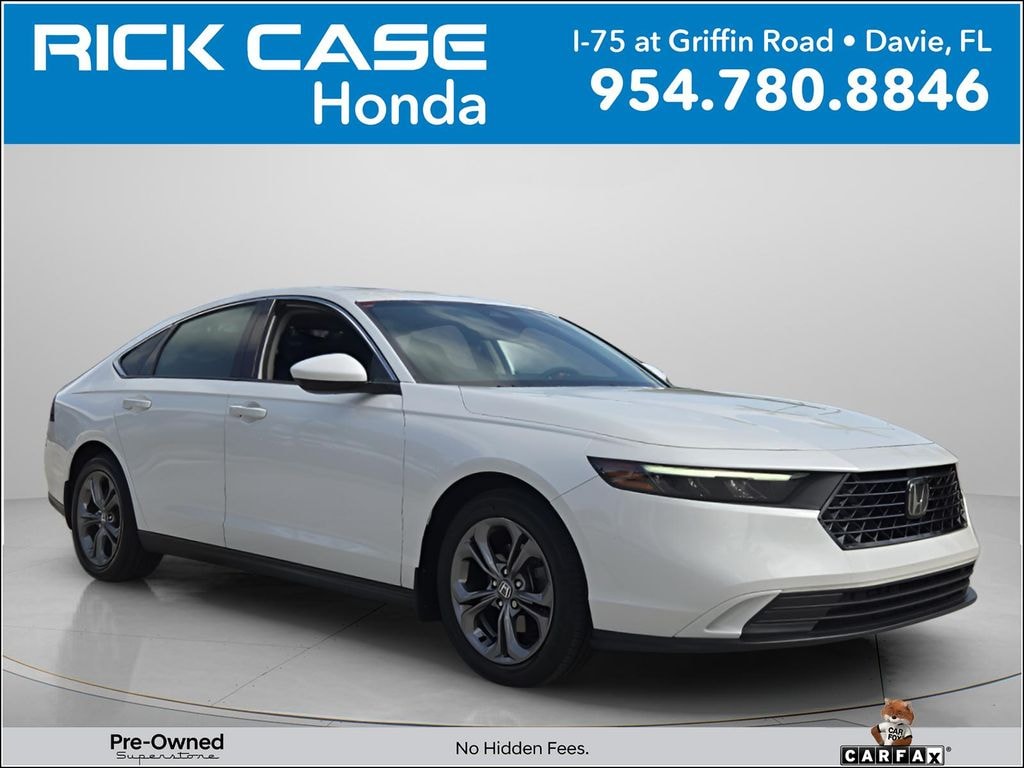 Certified 2024 Honda Accord EX Sedan
