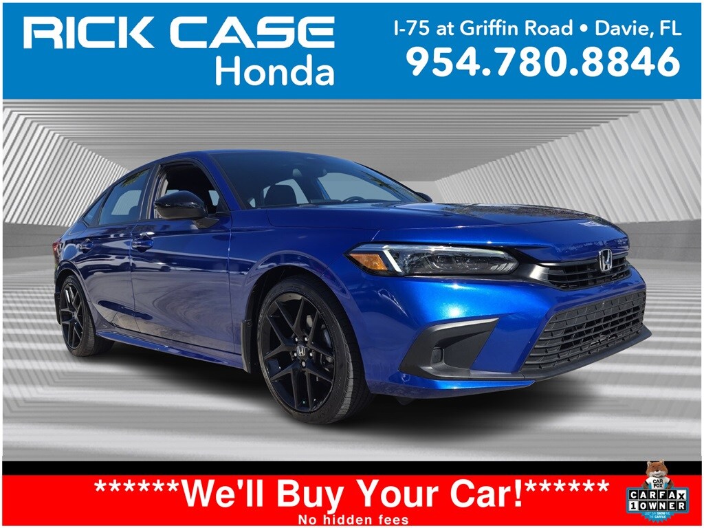 Used 2024 Honda Civic Sport Sedan