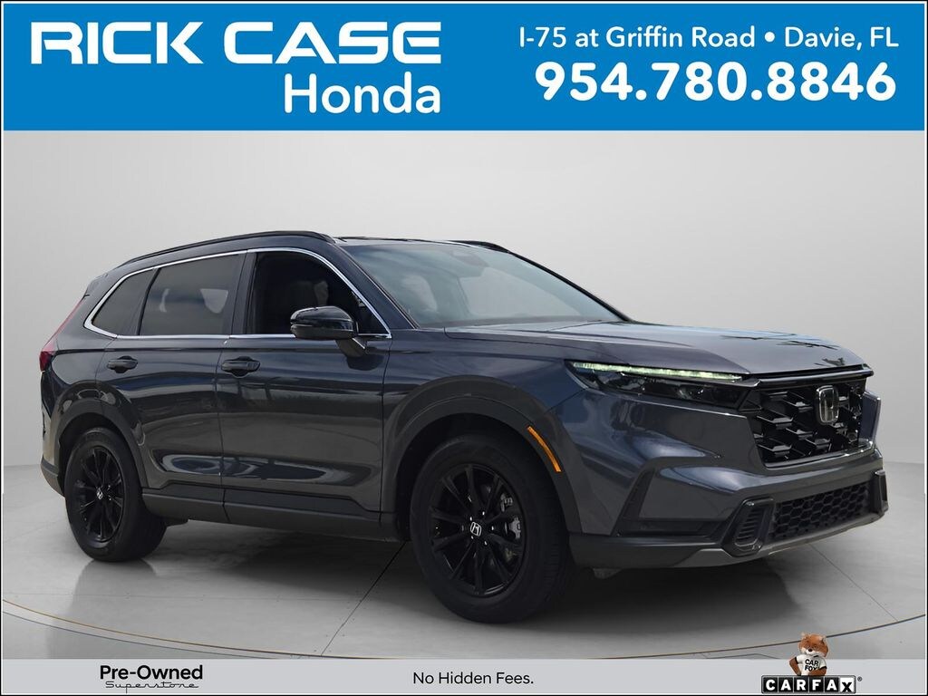 Certified 2025 Honda CR-V Hybrid Sport-L SUV