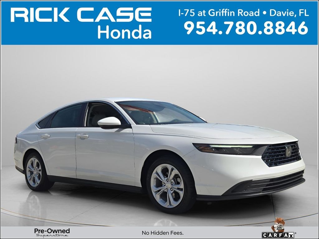 Certified 2025 Honda Accord LX Sedan