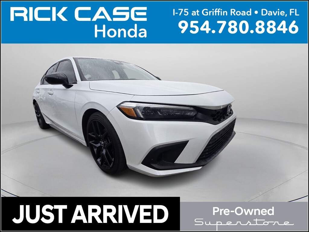 Certified 2023 Honda Civic Sport Hatchback