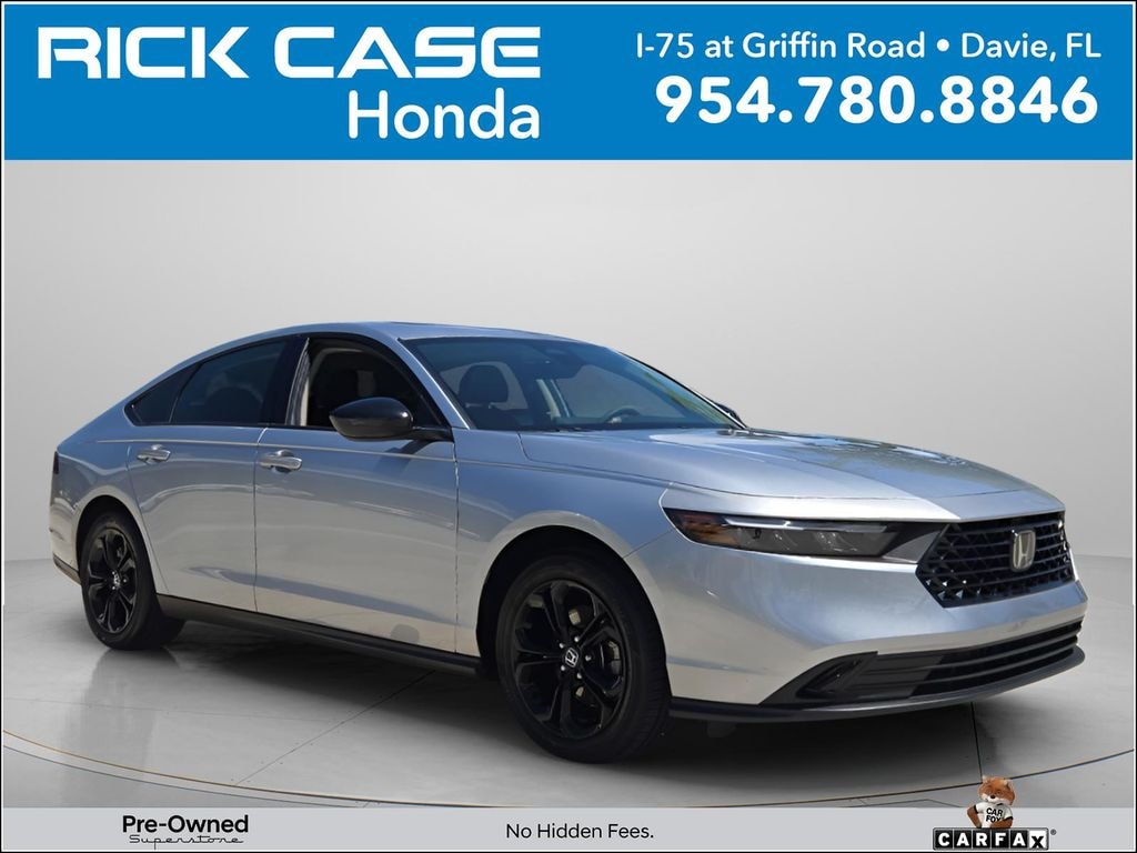 Certified 2025 Honda Accord SE Sedan
