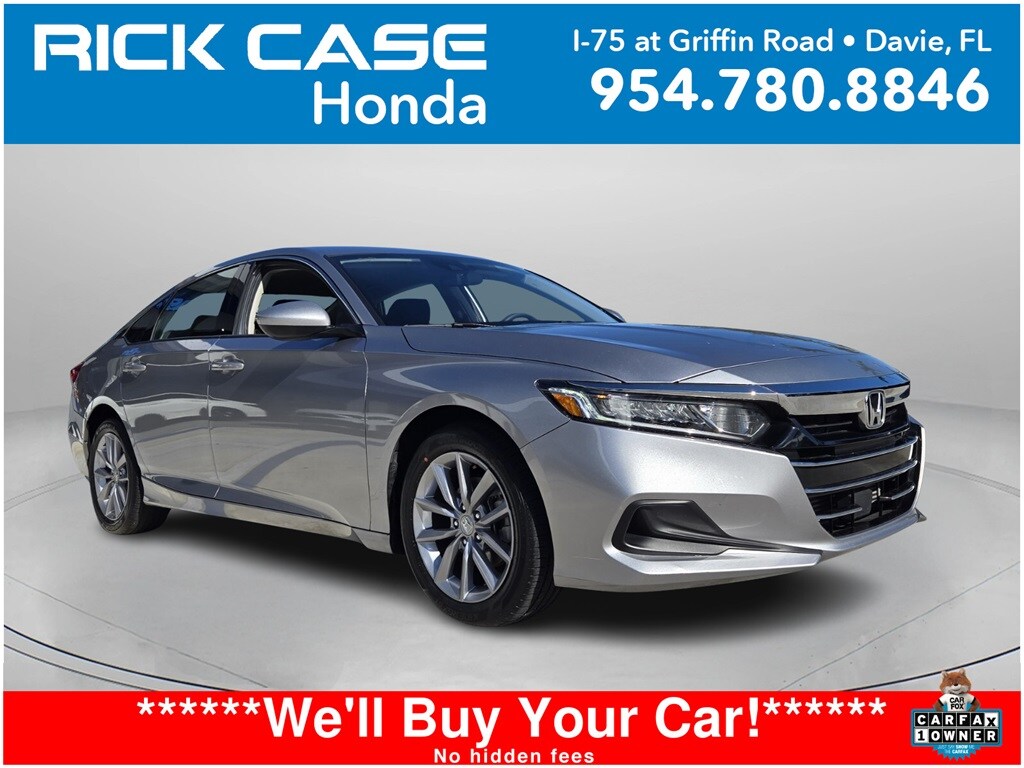Used 2022 Honda Accord LX Sedan