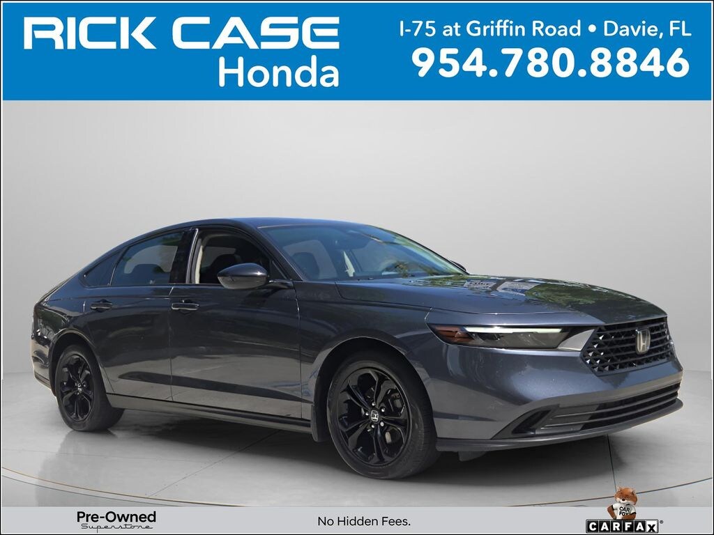 Certified 2025 Honda Accord SE Sedan