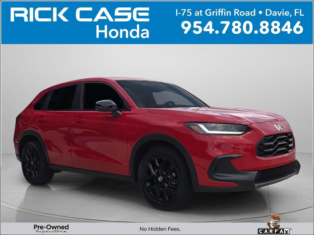 Certified 2025 Honda HR-V Sport SUV