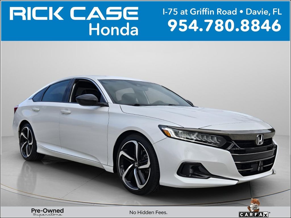 Certified 2021 Honda Accord Sport Sedan