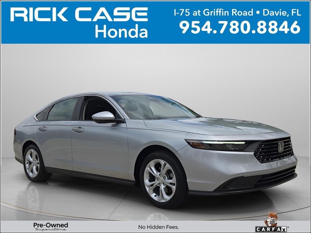 Certified 2024 Honda Accord LX Sedan