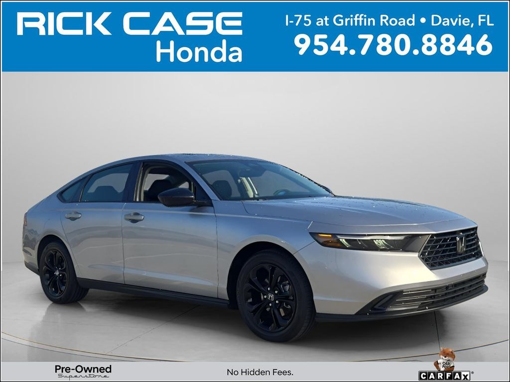 Certified 2025 Honda Accord SE Sedan