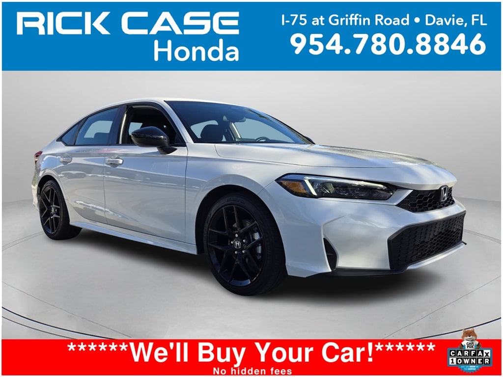 Certified 2025 Honda Civic Hybrid Sport Sedan