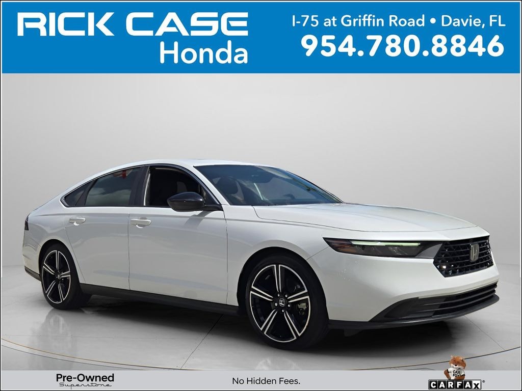 Certified 2023 Honda Accord Hybrid Sport Sedan