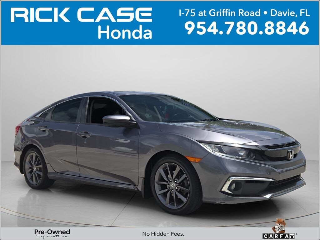 Used 2021 Honda Civic EX Sedan