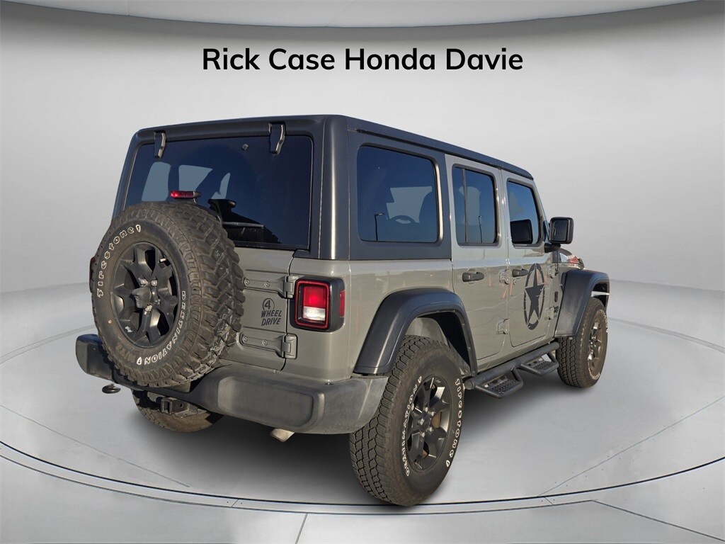 Used 2020 Jeep Wrangler Unlimited Willys SUV