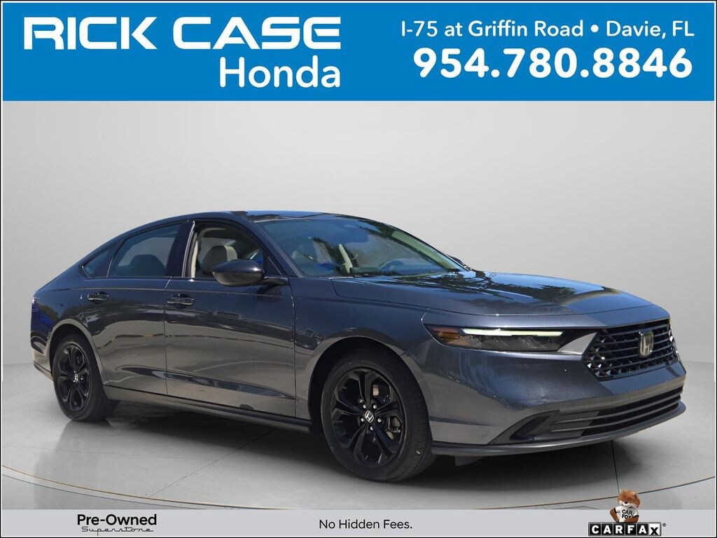 Certified 2025 Honda Accord SE Sedan