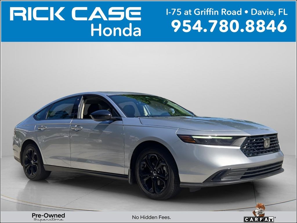 Certified 2025 Honda Accord SE Sedan