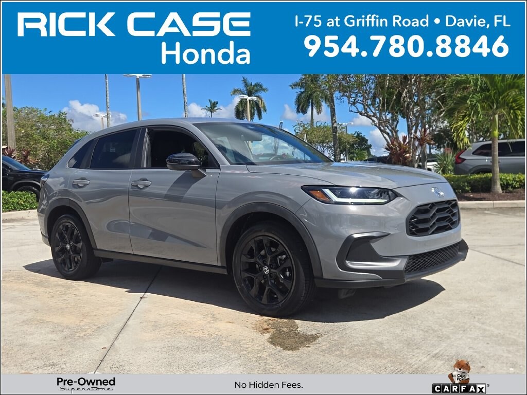 Certified 2025 Honda HR-V Sport SUV