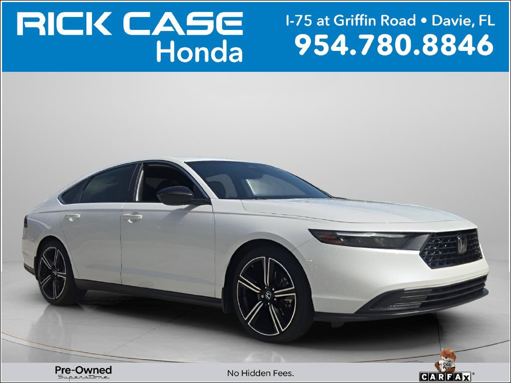 Certified 2024 Honda Accord Hybrid Sport Sedan