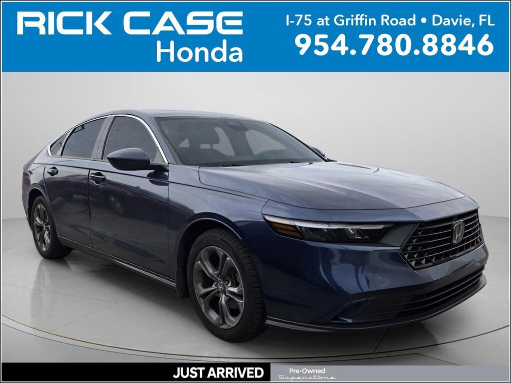 Certified 2024 Honda Accord EX Sedan