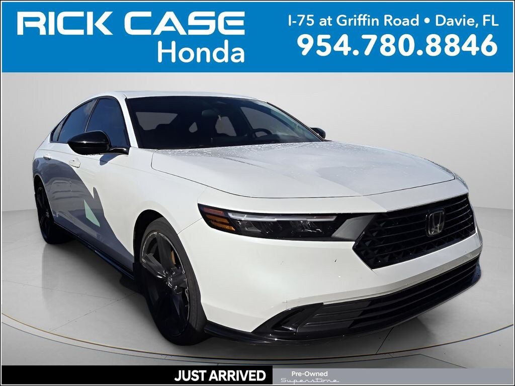 Used 2025 Honda Accord Hybrid Sport-L Sedan
