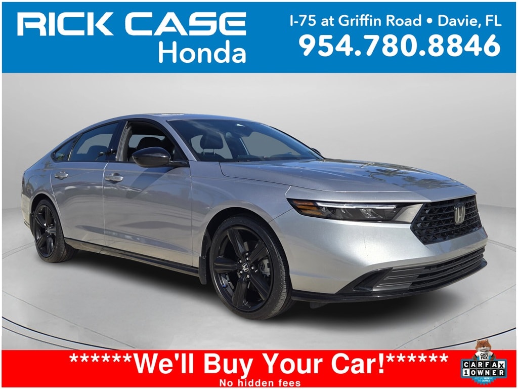 Certified 2023 Honda Accord Hybrid Sport-L Sedan