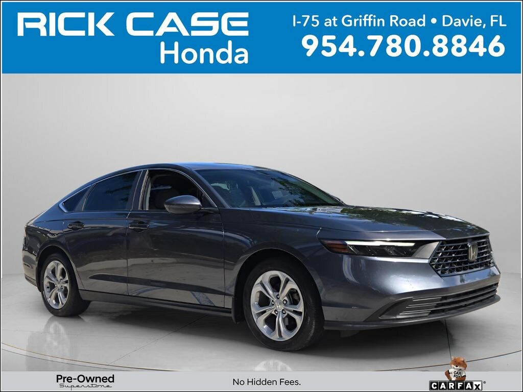 Certified 2024 Honda Accord LX Sedan
