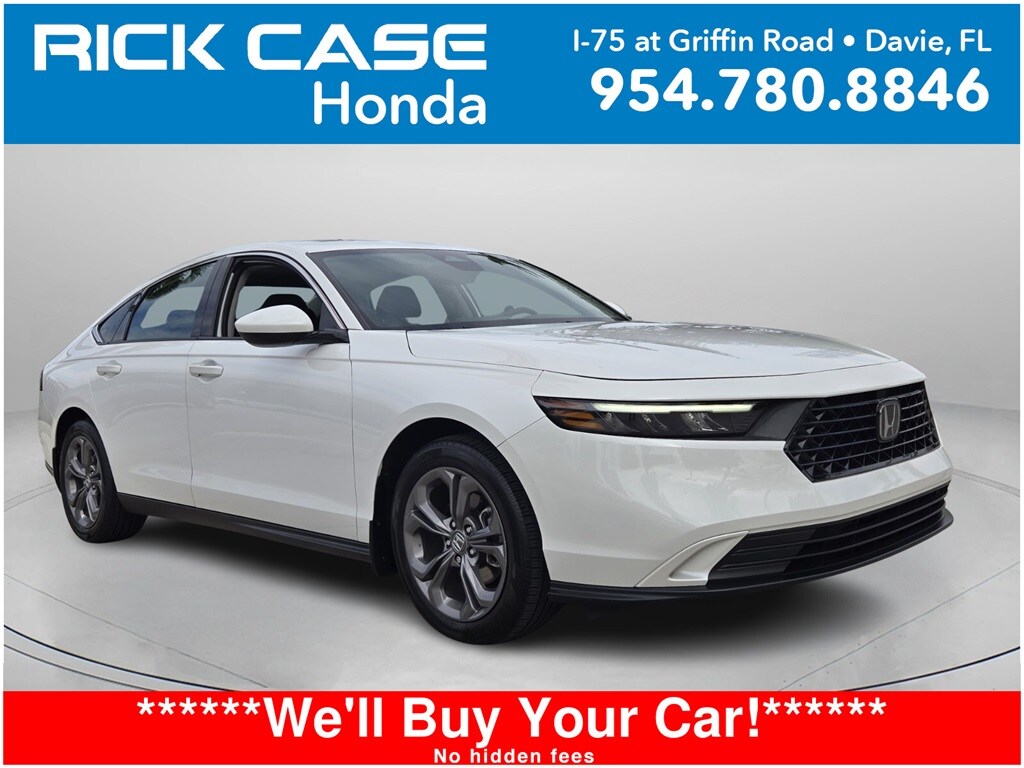 Certified 2023 Honda Accord EX Sedan