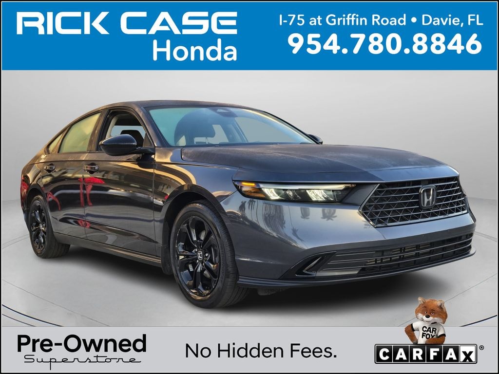 Used 2025 Honda Accord SE Sedan