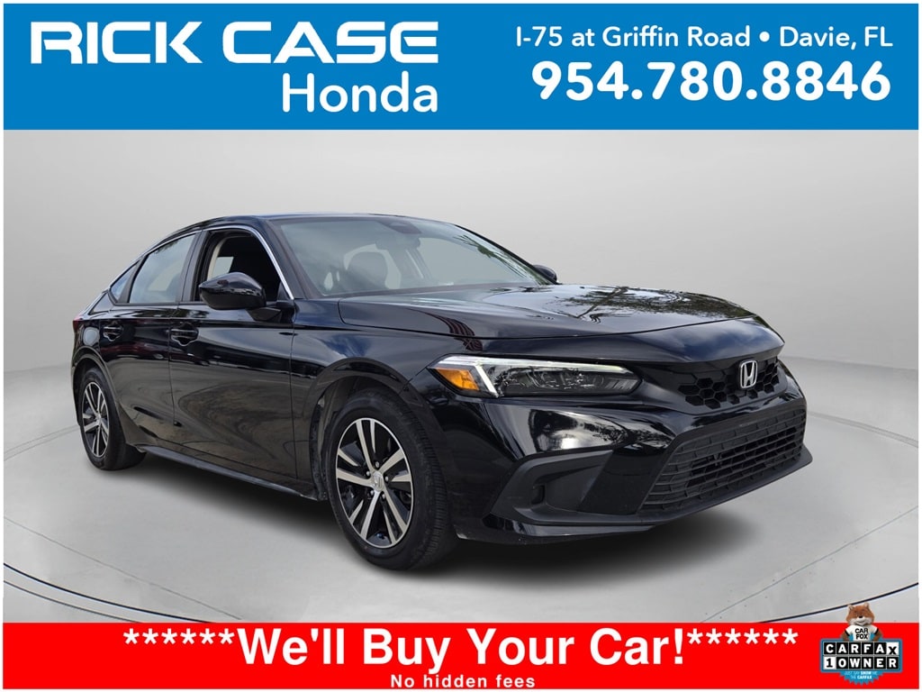 Certified 2024 Honda Civic LX Hatchback