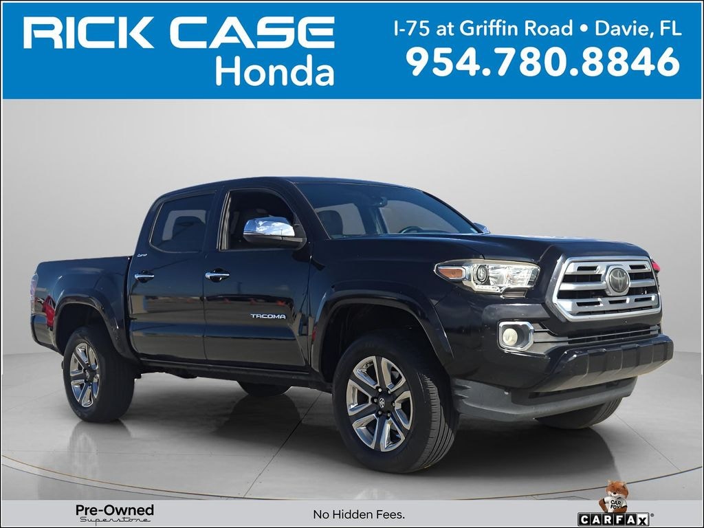 Used 2018 Toyota Tacoma Limited V6 Truck