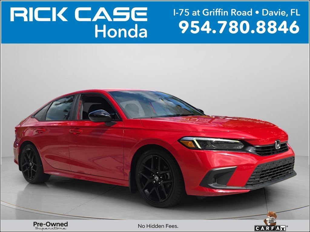 Certified 2024 Honda Civic Sport Sedan