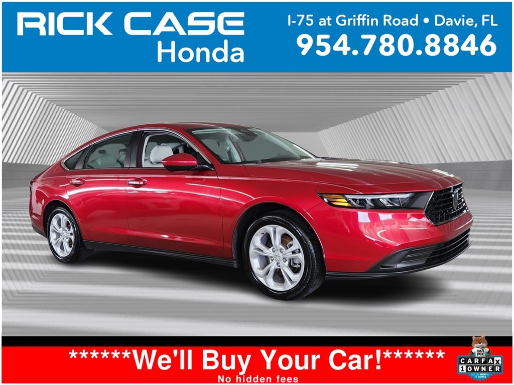 Used 2024 Honda Accord For Sale at Rick Case Honda Davie VIN