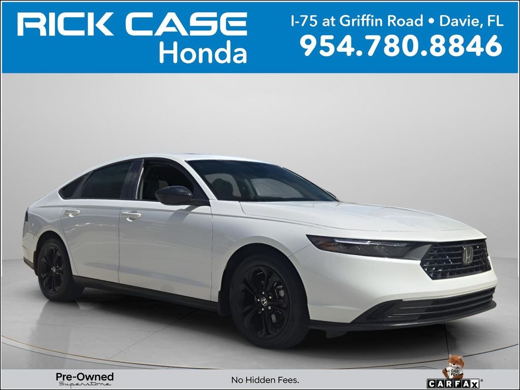 Certified 2025 Honda Accord SE Sedan