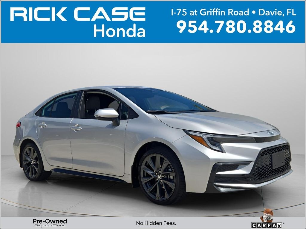 Used 2025 Toyota Corolla SE Sedan