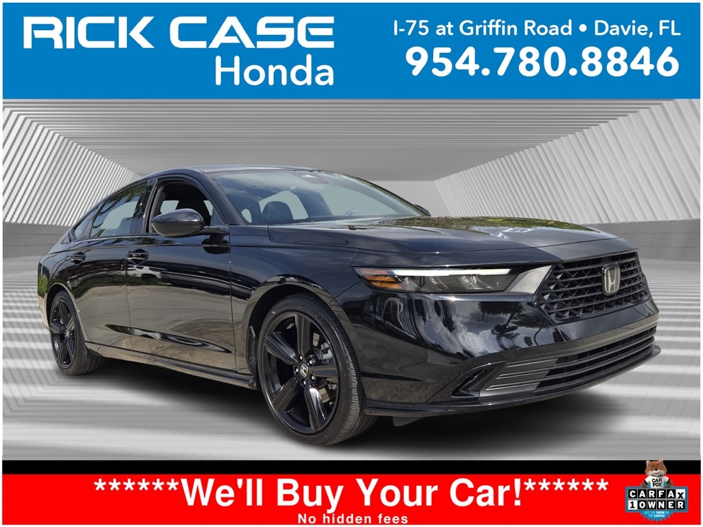 Certified 2024 Honda Accord Hybrid Sport-L Sedan