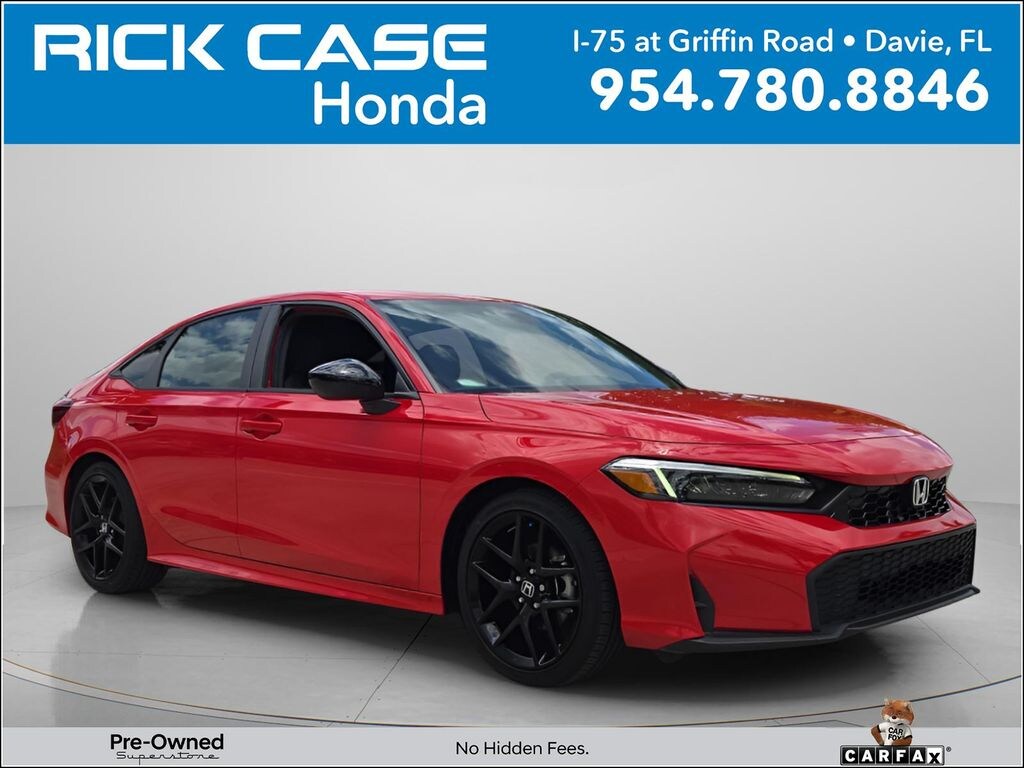 Used 2025 Honda Civic Sport Sedan