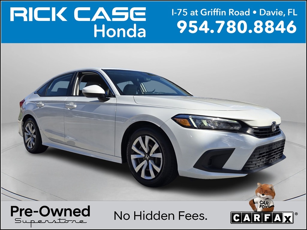 Certified 2023 Honda Civic LX Sedan