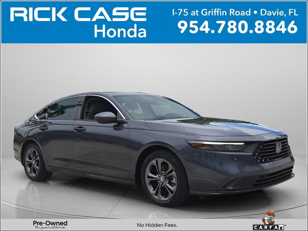 Used 2025 Honda Accord Hybrid EX-L Sedan